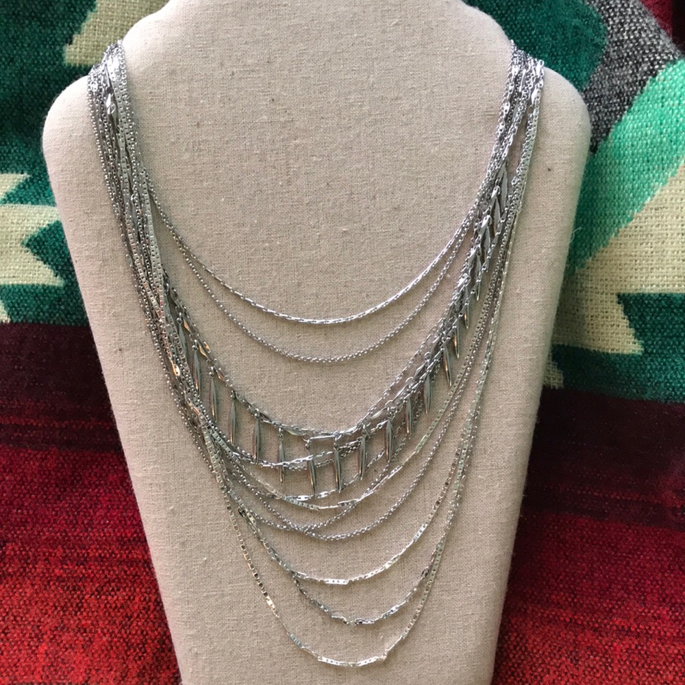 Stella & Dot seven layer necklace